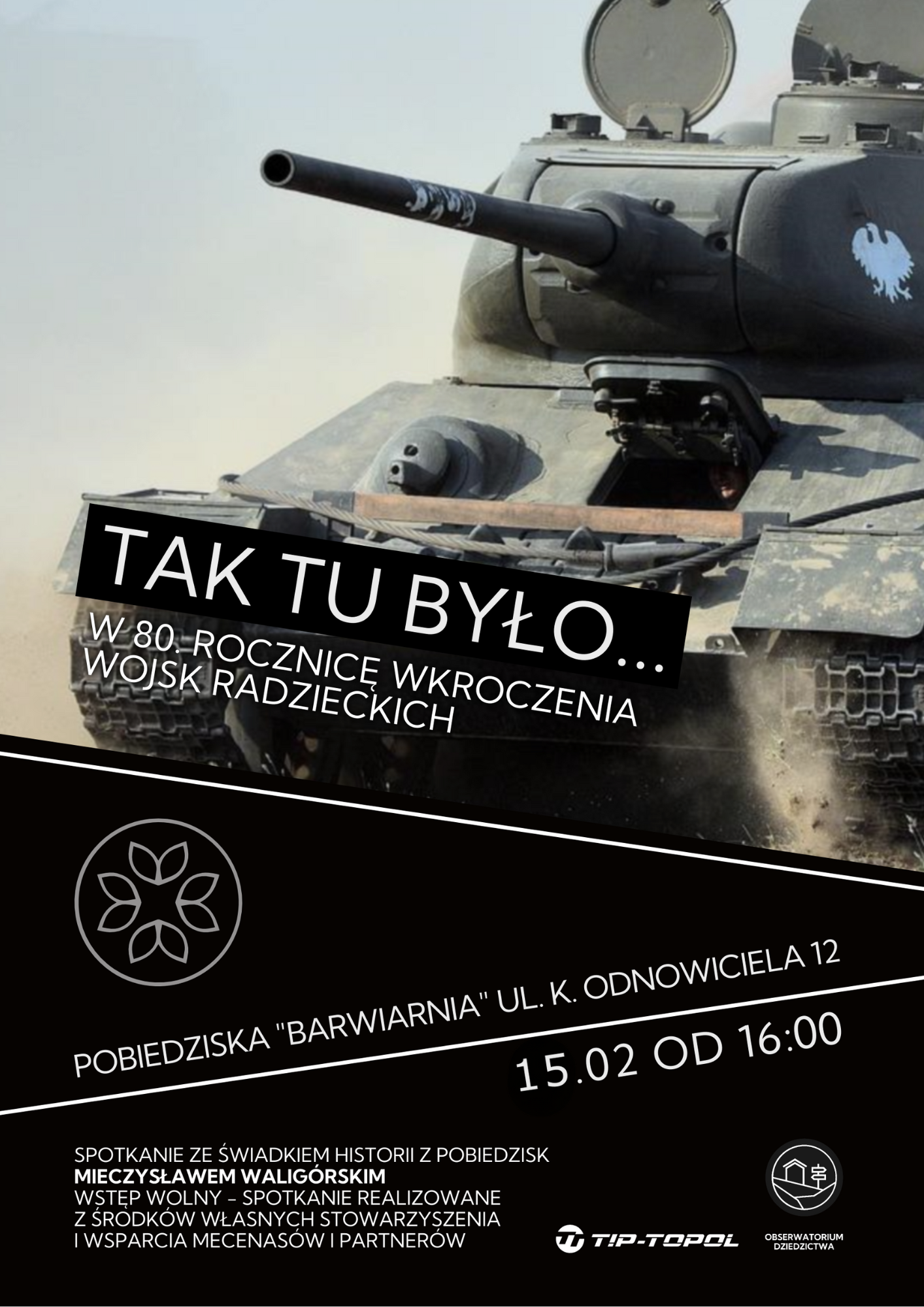 W 80. rocznicę wkroczenia wojsk radzieckich | POBIEDZISKA | 15.02.2025 | Tak tu było…