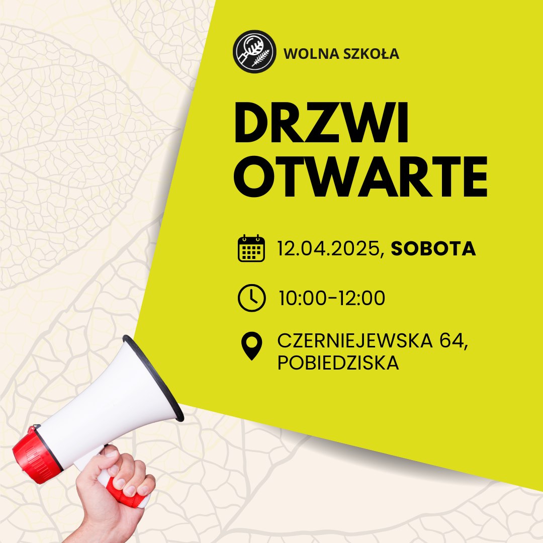 Drzwi otwarte | POBIEDZISKA | 12.04.2025 | Wolna Szkoła