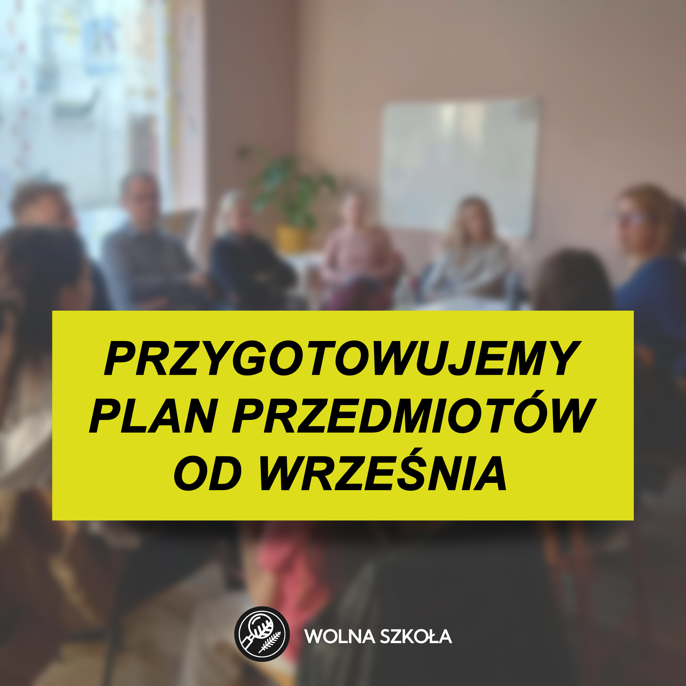 Przygotowujemy plany przedmiotów od września