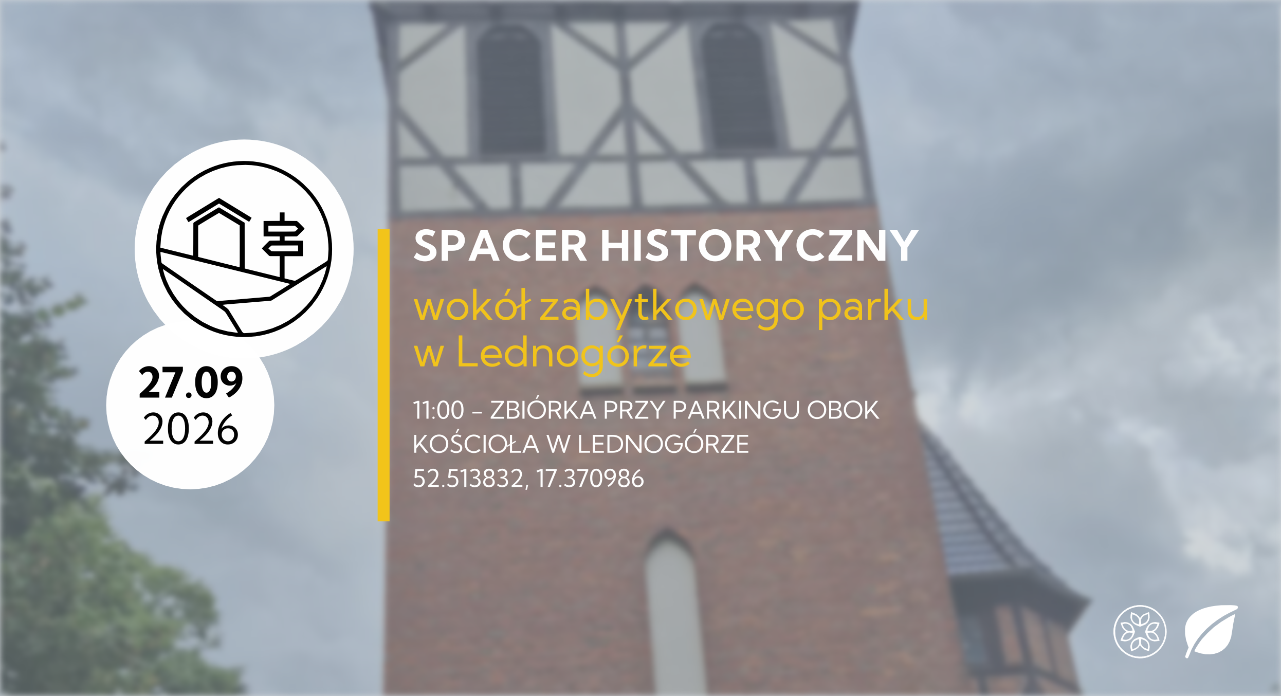 Spacer historyczny wokół zabytkowego parku | LEDNOGÓRA | 27.09.2026 | Wędrówki na szlakach regionu